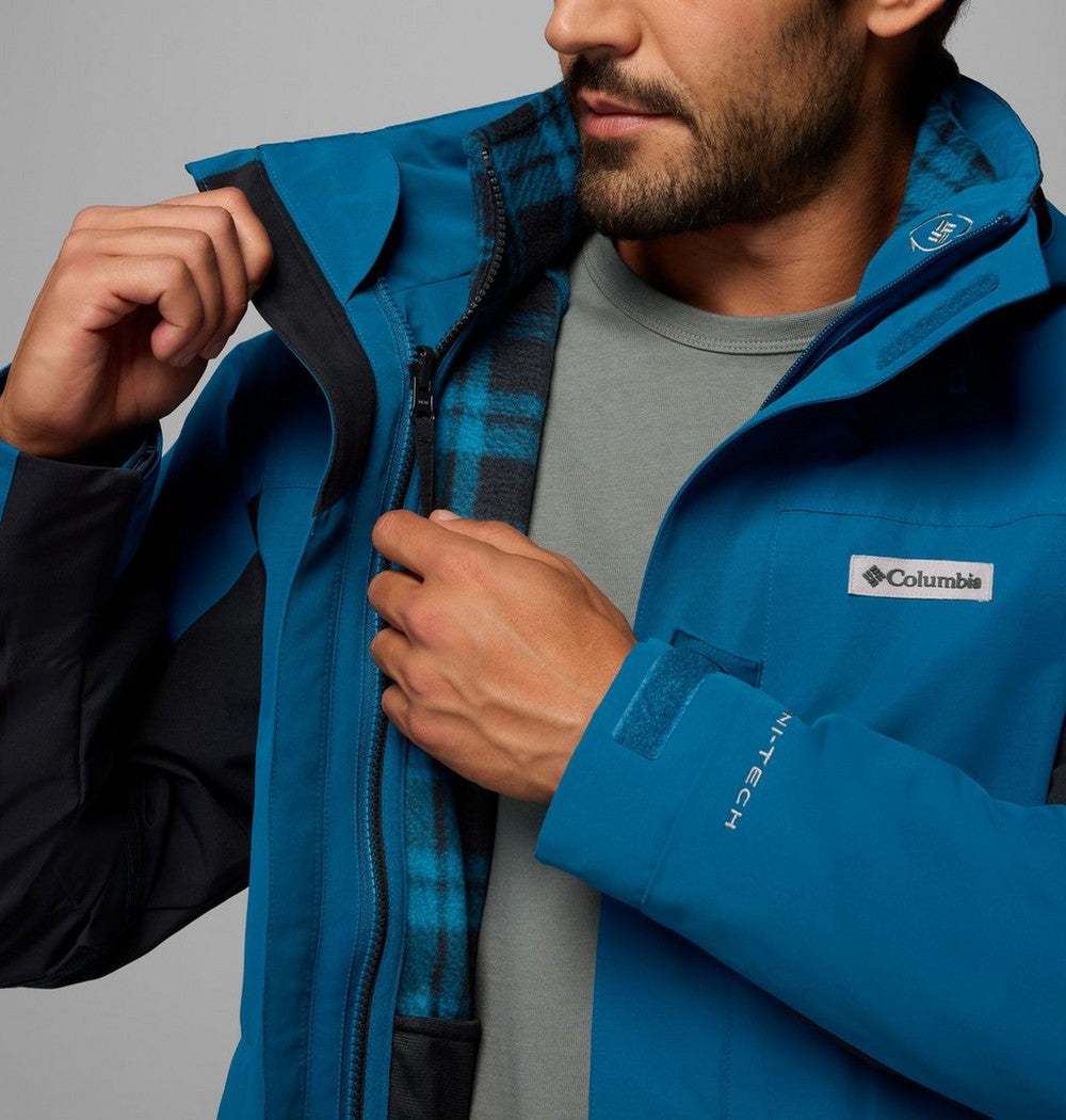 Men's 3-In-1 Fleece Jacket - Green