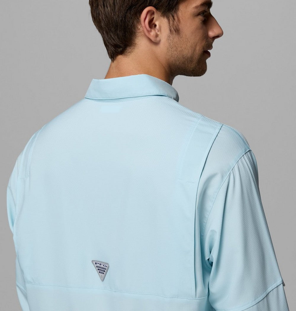 Men's Long-Sleeve Fishing Shirt - Teal