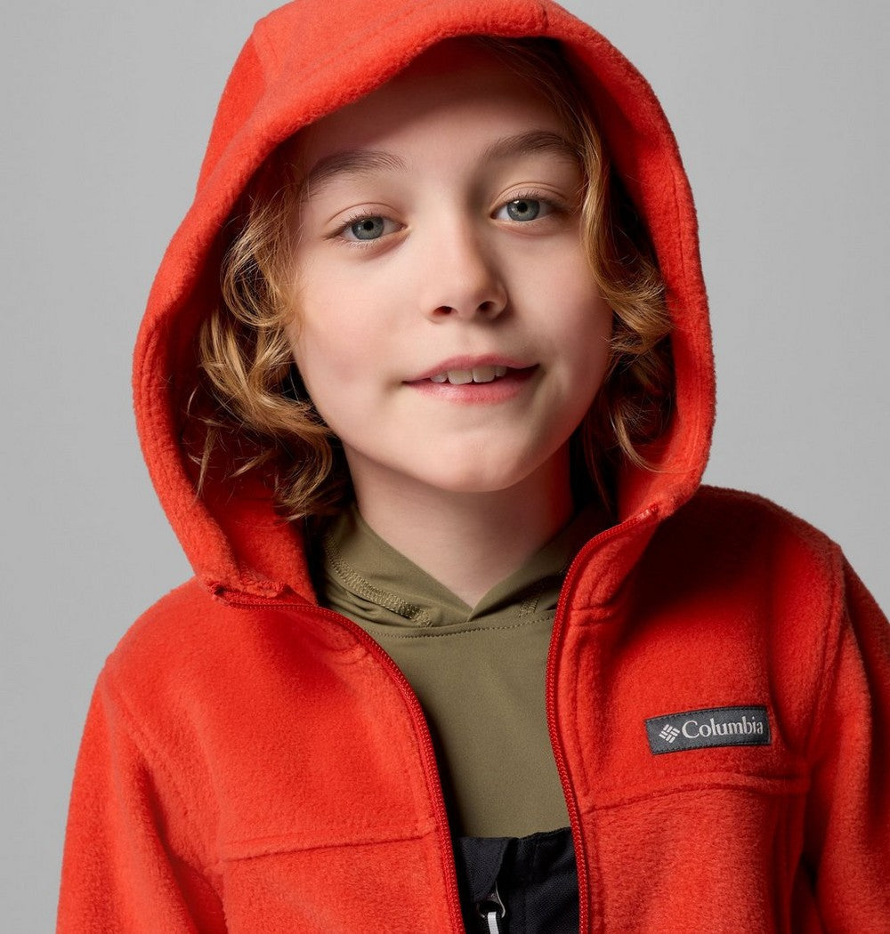 Boys' Hooded Fleece Jacket - Green