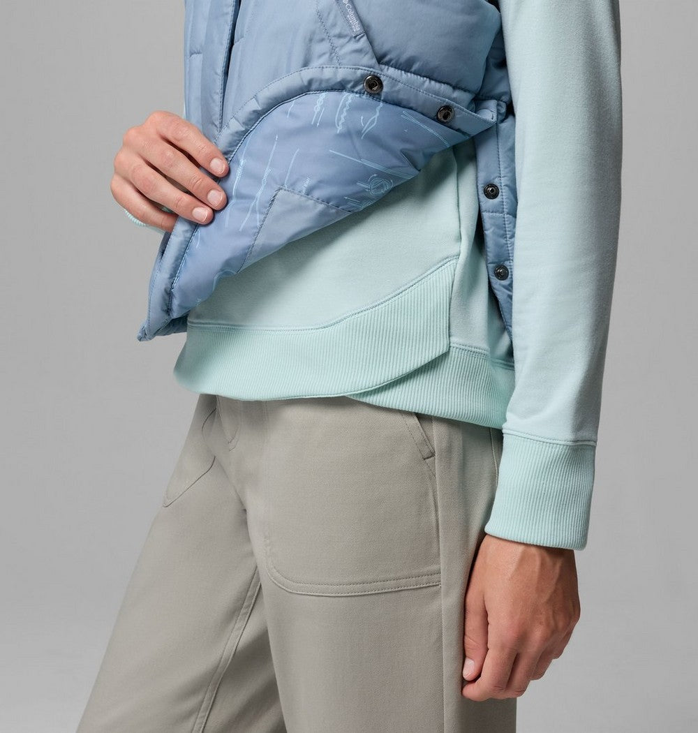 Women's Water-Resistant Insulated Vest - Blue