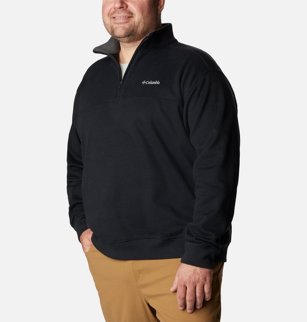 Men's Big Half-Zip Fleece Pullover - Blue