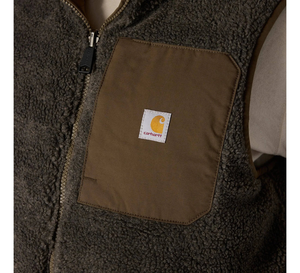Women's Reversible Insulated Puffer Vest - Gray