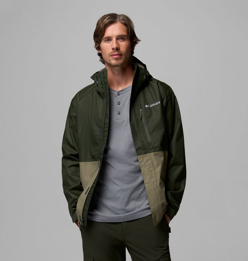 Men's Waterproof Rain Jacket - Blue