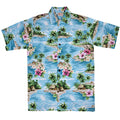 Fiji (Aqua) Hawaiian Shirts