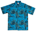 Hawaii Gold (Teal) Hawaiian Shirts
