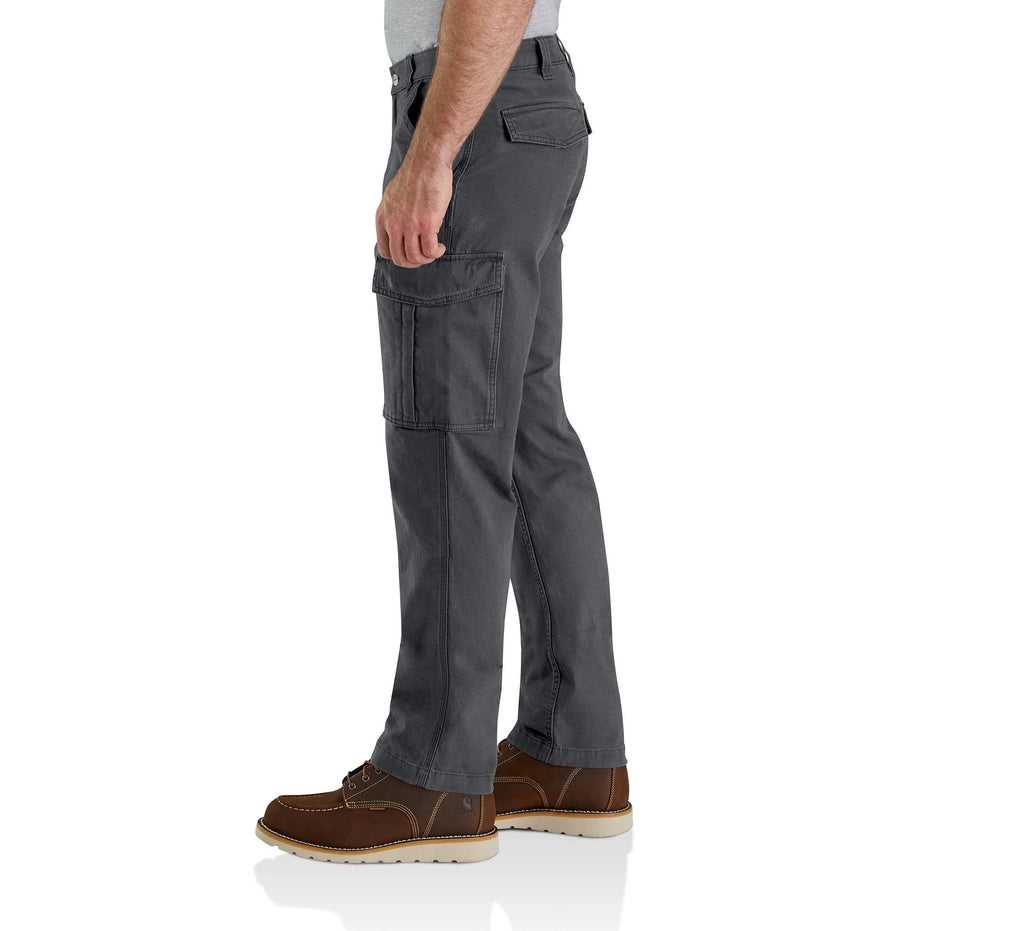 Men's Stretch Canvas Cargo Work Pants - Gray