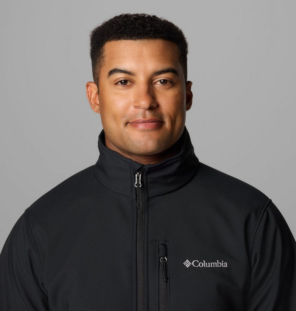 Men's Water-Resistant Softshell Jacket - Spice