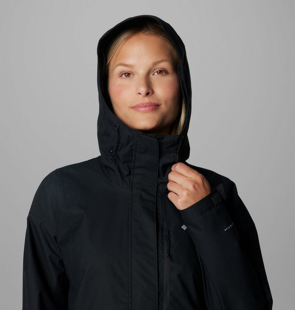 Women's Waterproof Rain Jacket - Coral