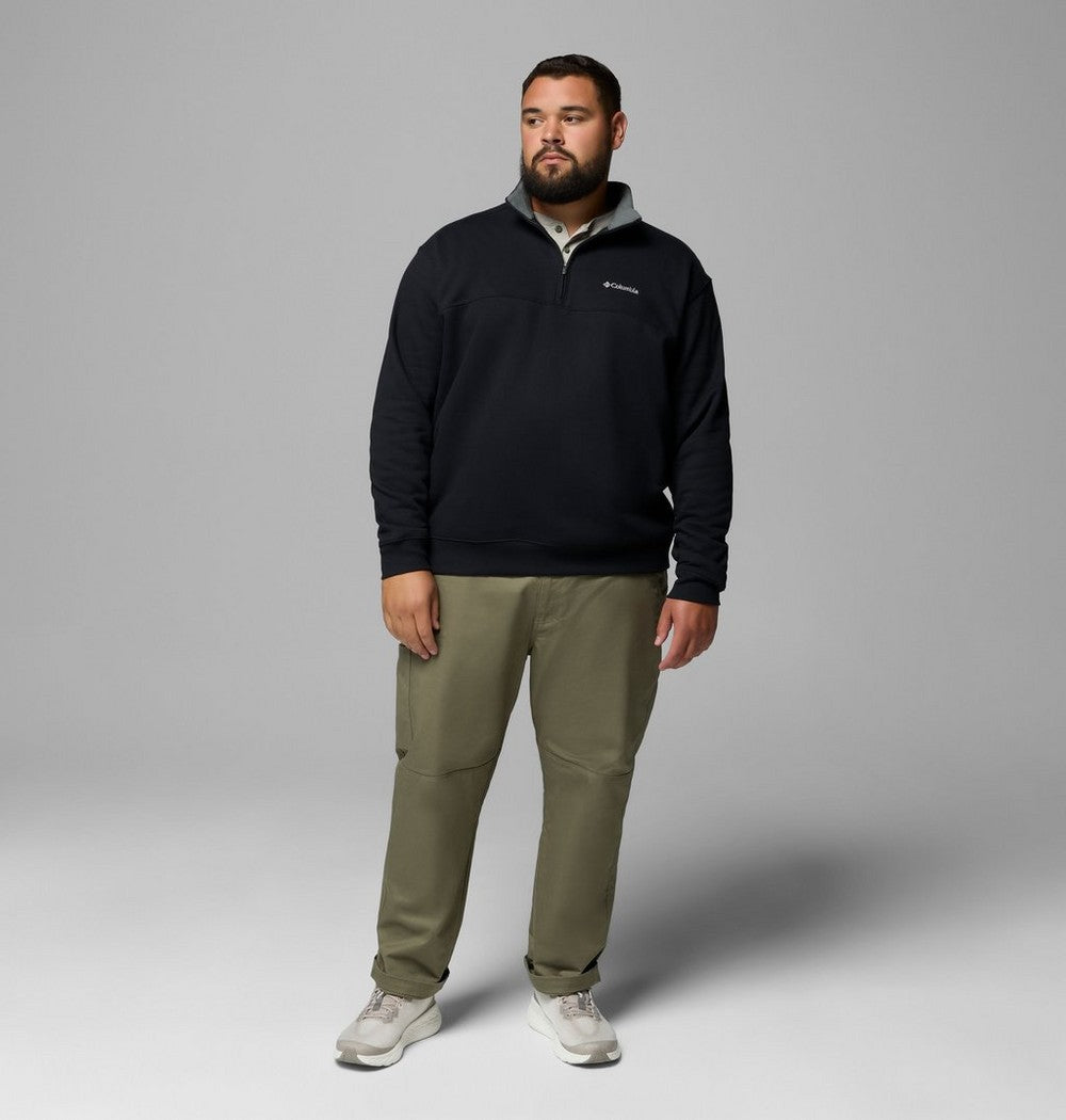Men's Big Half-Zip Fleece Pullover - Blue