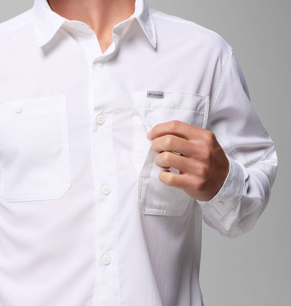 Men's UPF 100 Utility Long Sleeve Shirt - Gray
