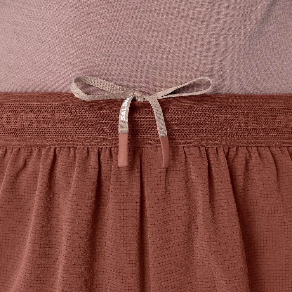 Men's 5-Inch Running Shorts - Brown