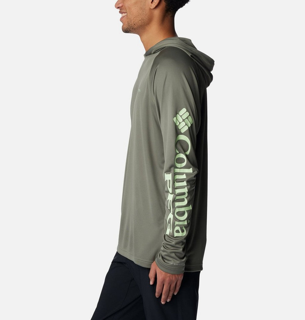 Men's Long-Sleeve Sun Hoodie - Gray