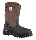 Men's 11-Inch Insulated Steel Toe Pull-On Boot - Brown