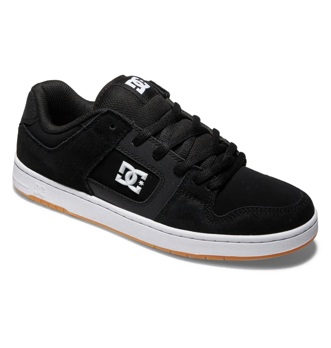 Men's Suede Skate Sneakers - Black White Gum
