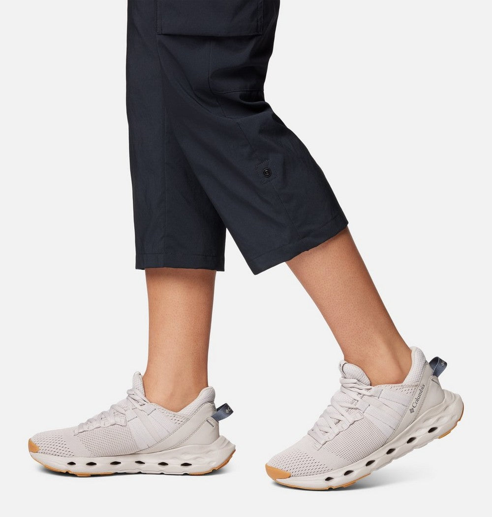 Women's Breathable Trail Sneaker - White Black