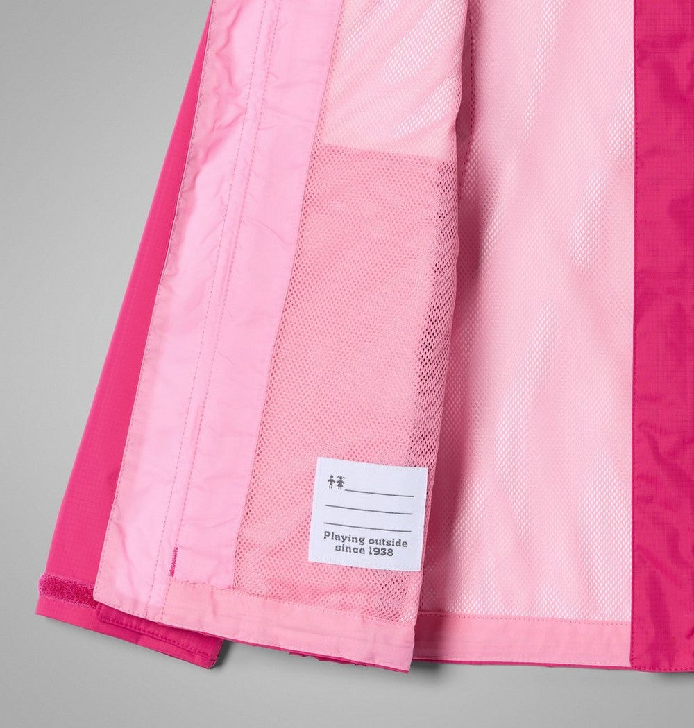 Kids' Packable Waterproof Rain Jacket - Blue