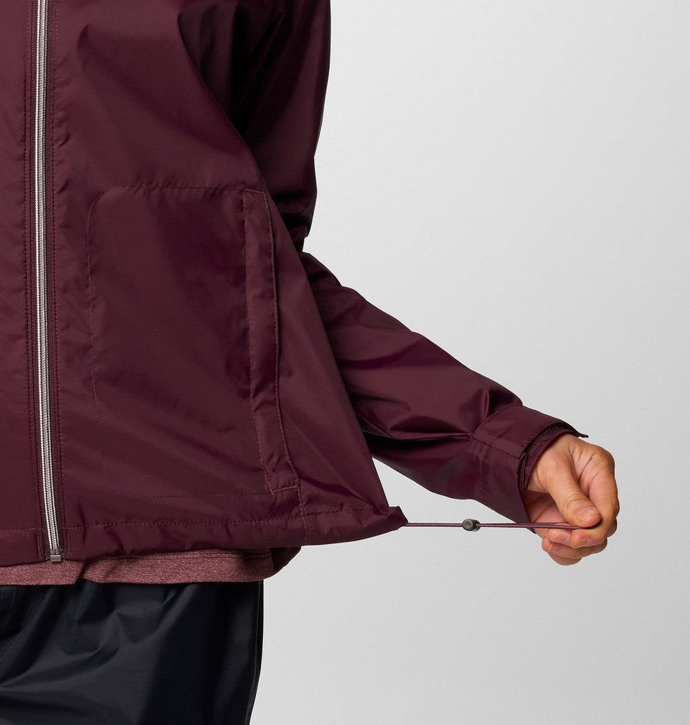 Women's Packable Water-Repellent Jacket - Blue
