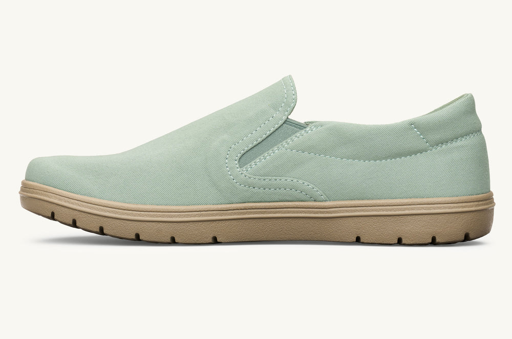 Women's Suede Slip-On Shoe - Driftwood