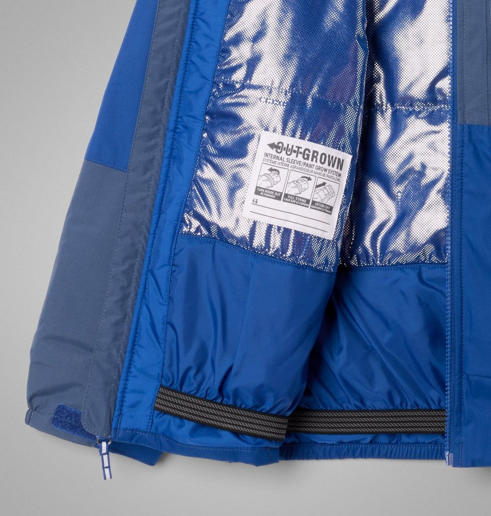 Boys' Waterproof Insulated Ski Jacket - Grey