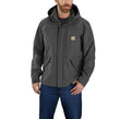 Men's Waterproof Breathable Hooded Rain Jacket - Gray