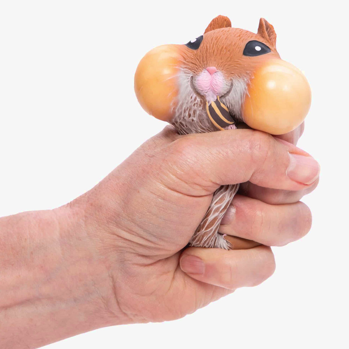 Cheek Popping Hamster Squeeze Toy