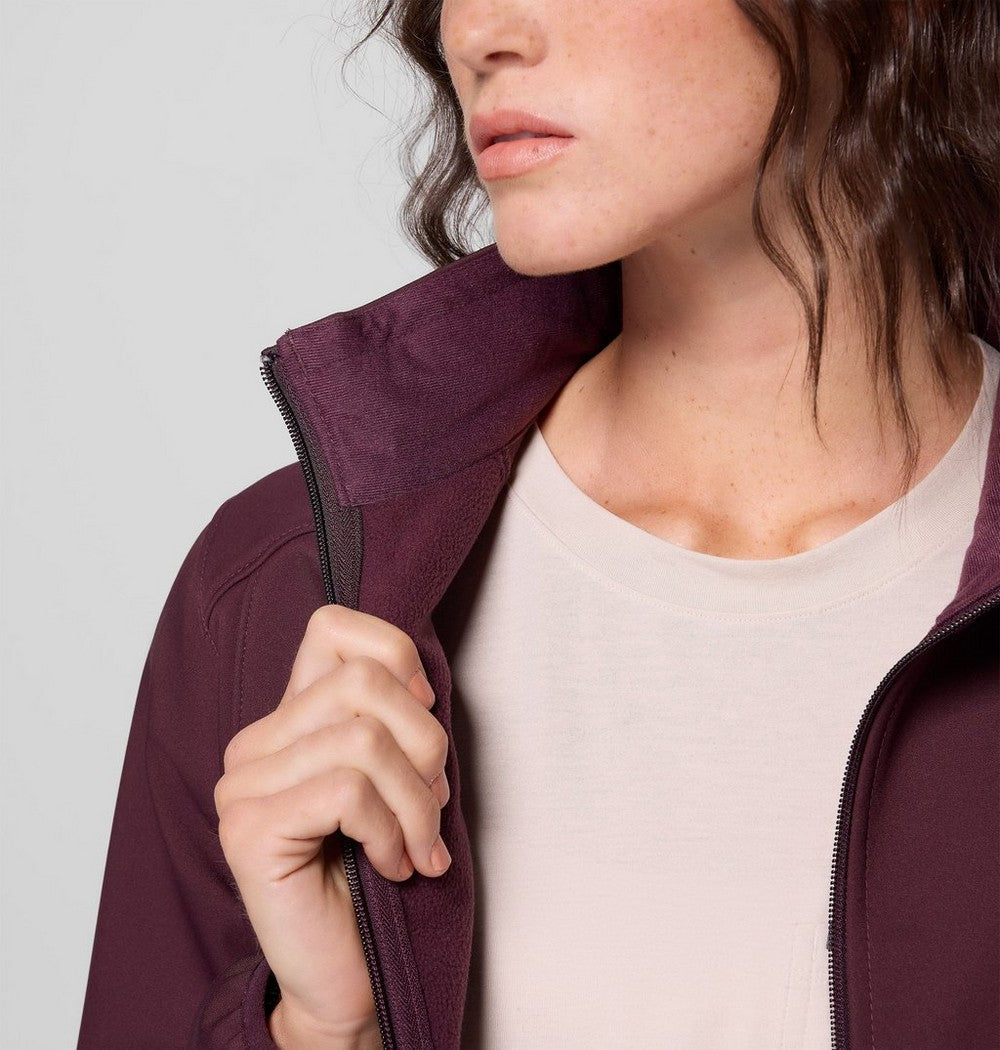 Women's Stretch Softshell Jacket - Blue