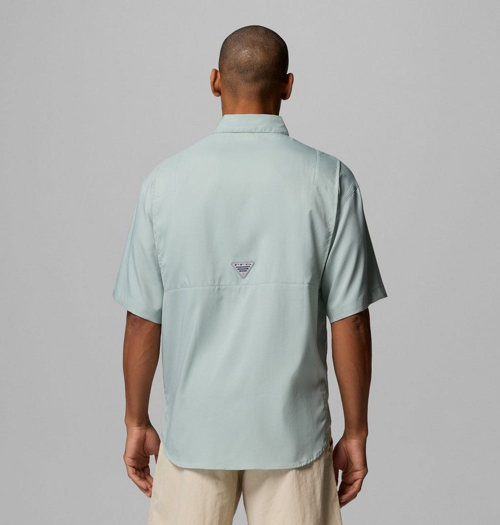 Men's Short-Sleeve Fishing Shirt - Blue