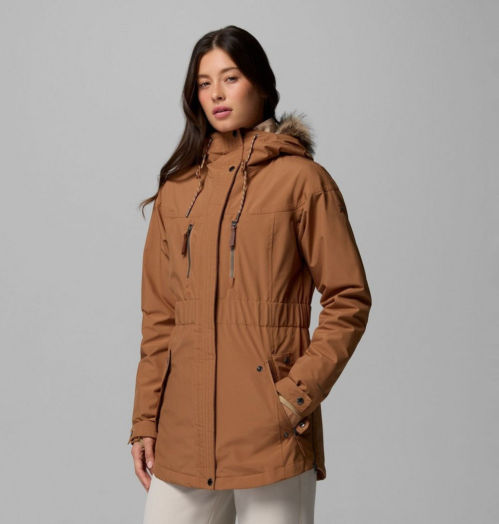 Women's 3-In-1 Hooded Jacket - Camel