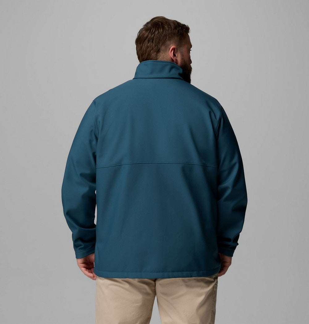 Men's Big Softshell Jacket - Grey