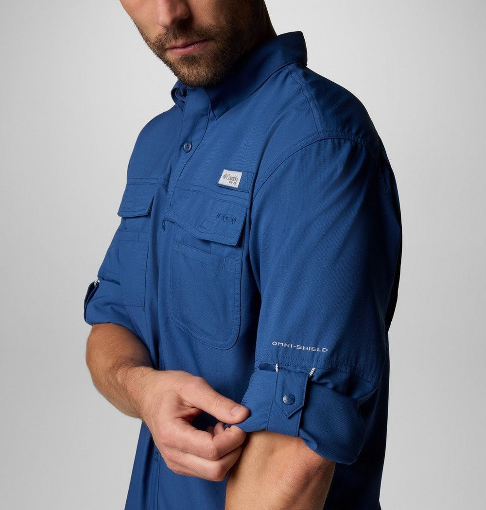 Men's Long Sleeve Fishing Shirt - White