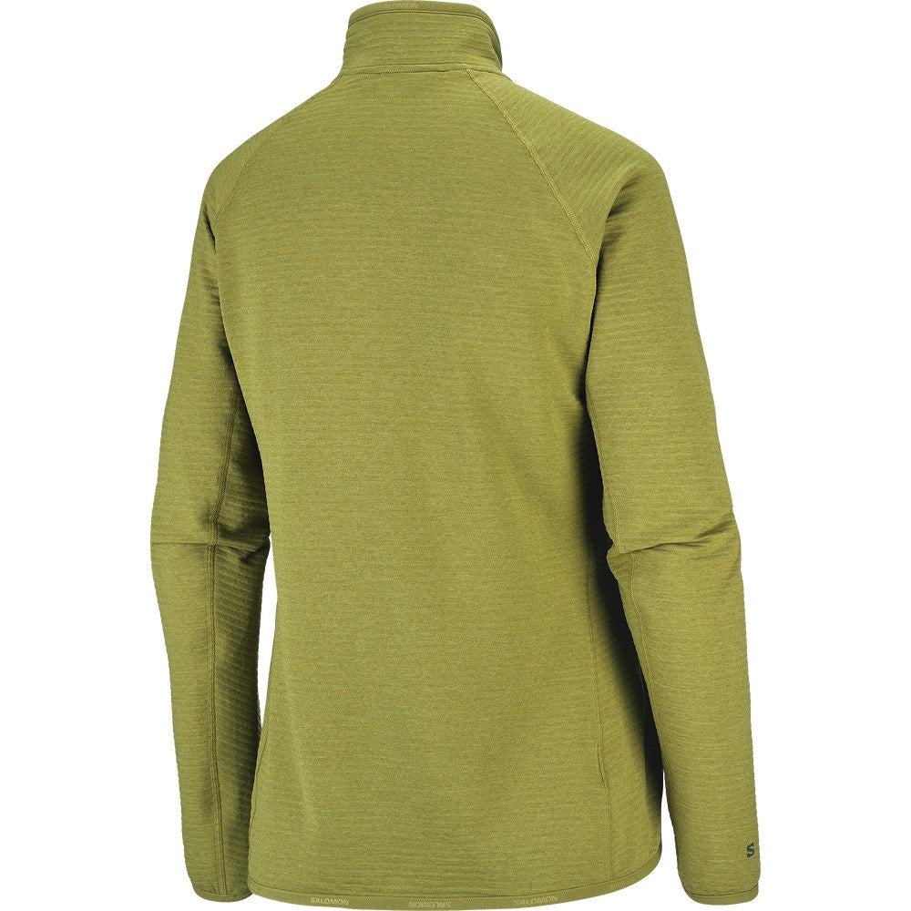Women's Half-Zip Fleece Midlayer - Cardamom