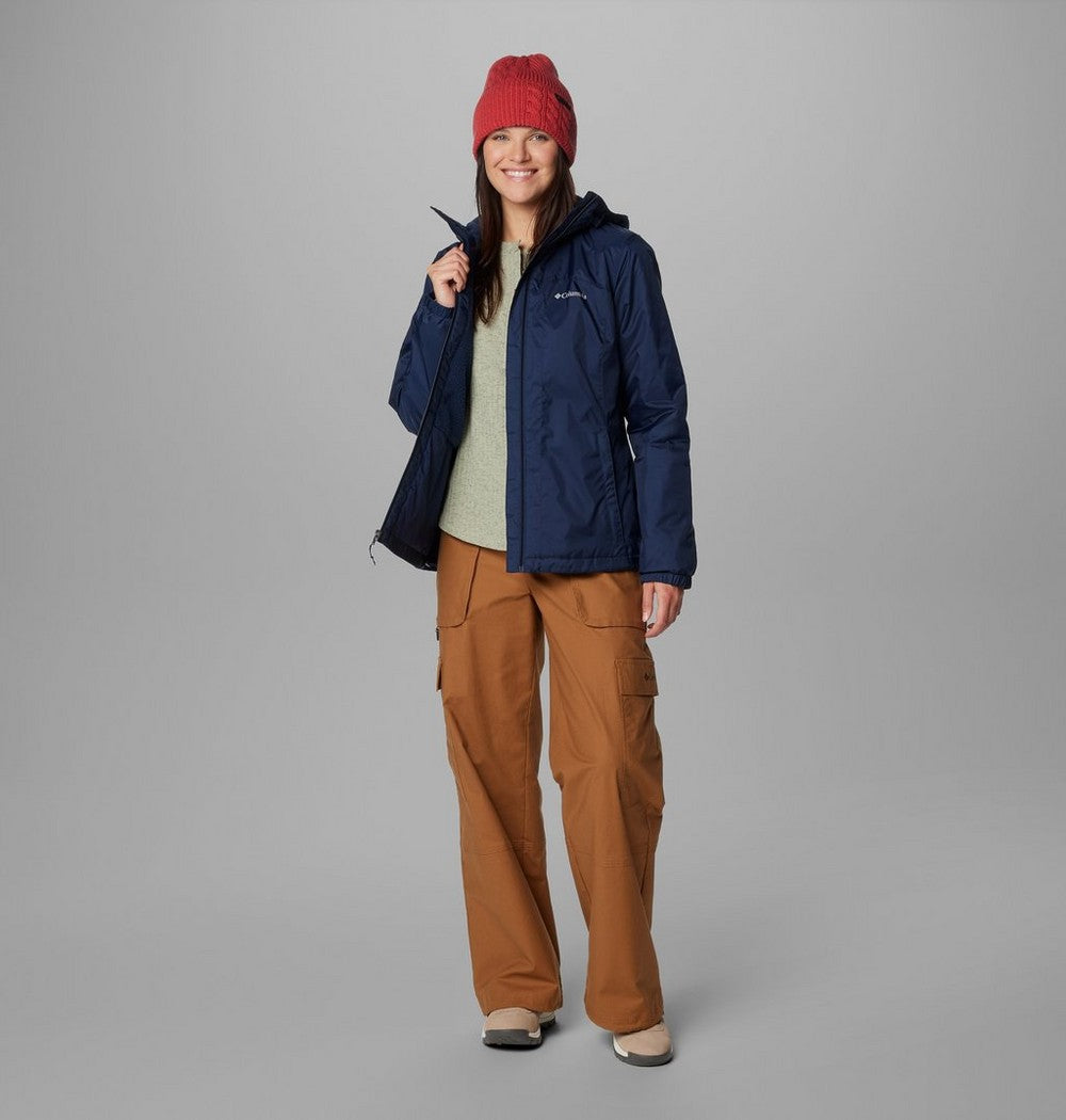 Women's Sherpa-Lined Insulated Jacket - Green