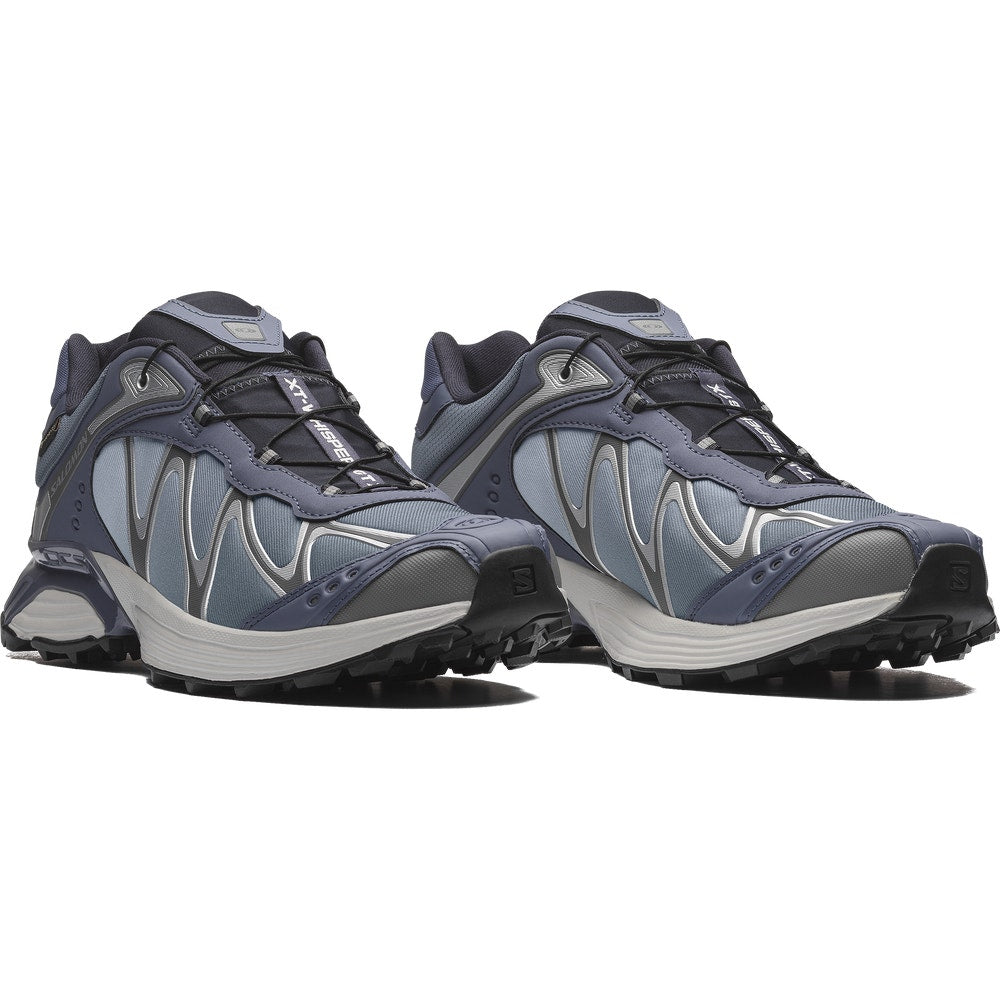 Waterproof Textile And Synthetic Sneakers - Gray