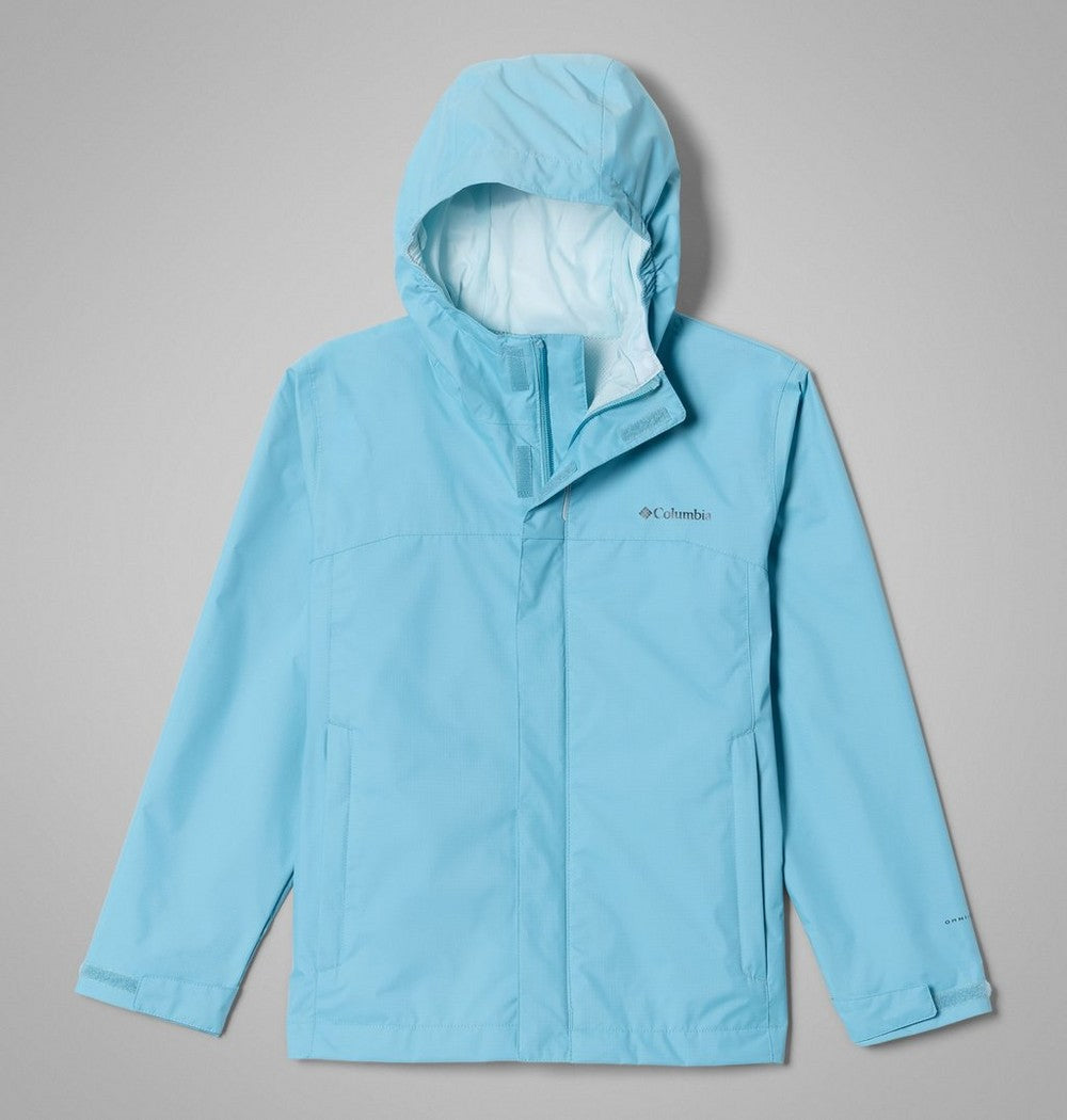 Kids' Packable Waterproof Rain Jacket - Blue
