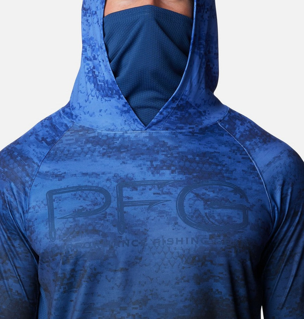 Men's Ventilated UPF 50 Sun Hoodie - Teal