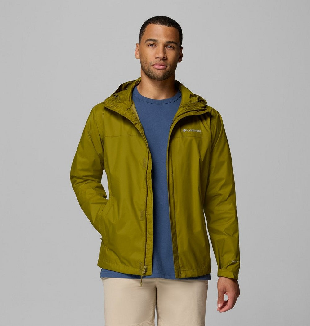Men's Packable Rain Jacket - Blue