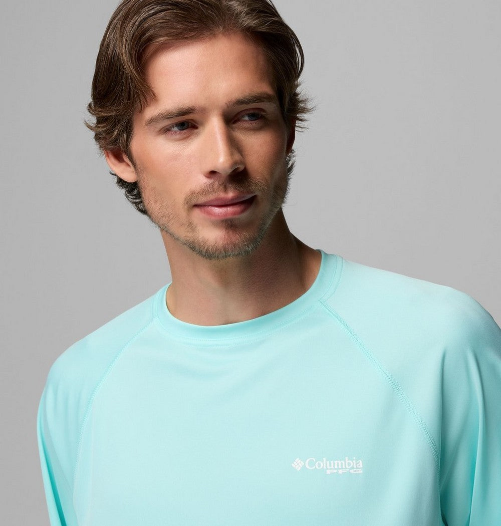 Men's Long-Sleeve Sun Protection Shirt - Gray