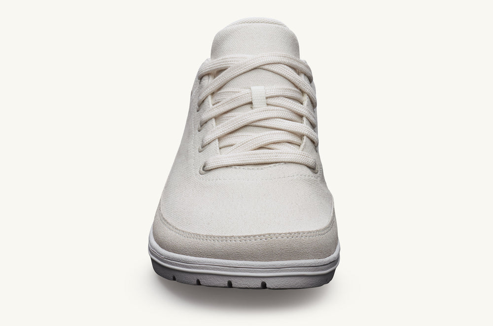 Canvas And Wool Casual Sneaker - Blue