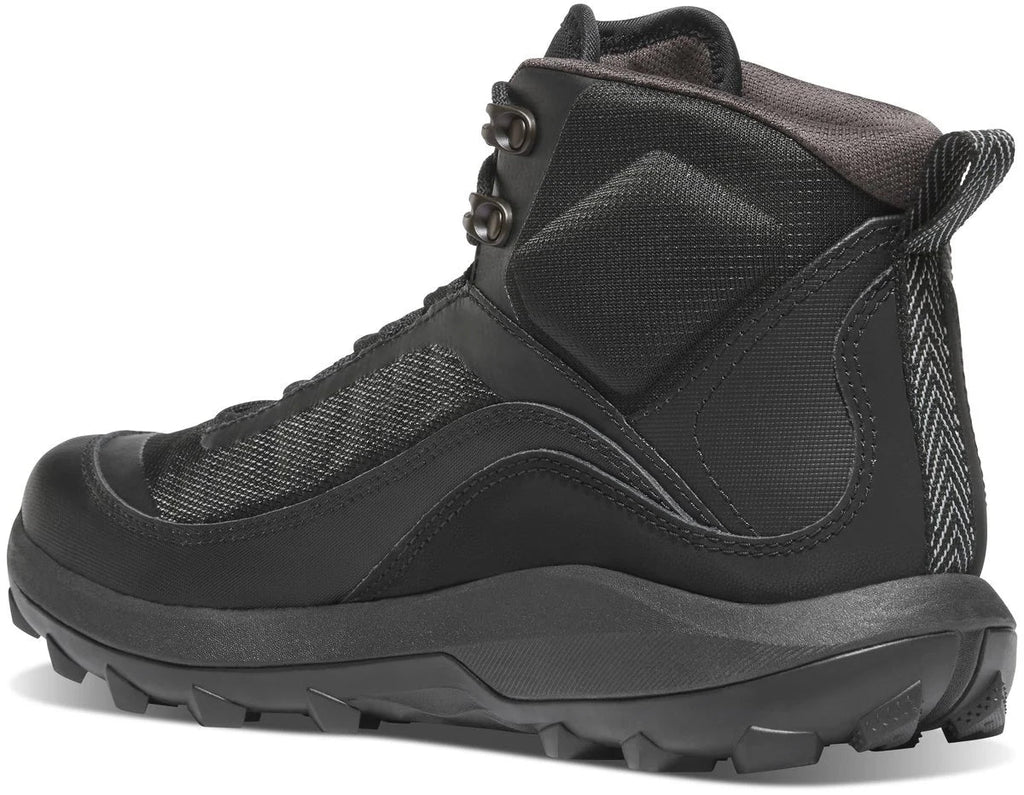 Men's Waterproof Mid Hiking Boot - Black