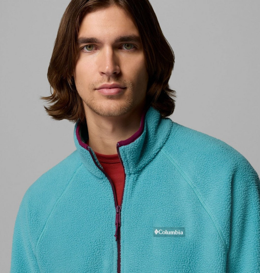 Men's Full-Zip Fleece Jacket - Sage