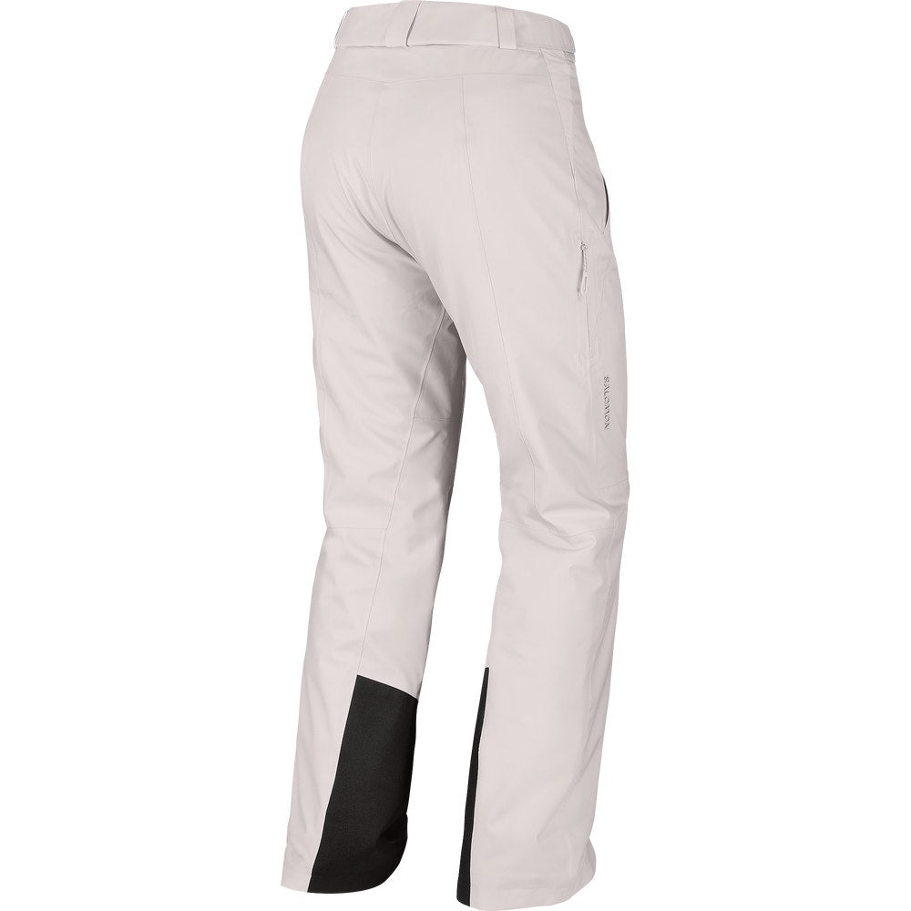 Women's Insulated Waterproof Ski Pants - Black