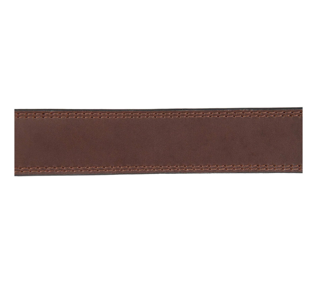 Reversible Full-Grain Leather Belt - Brown