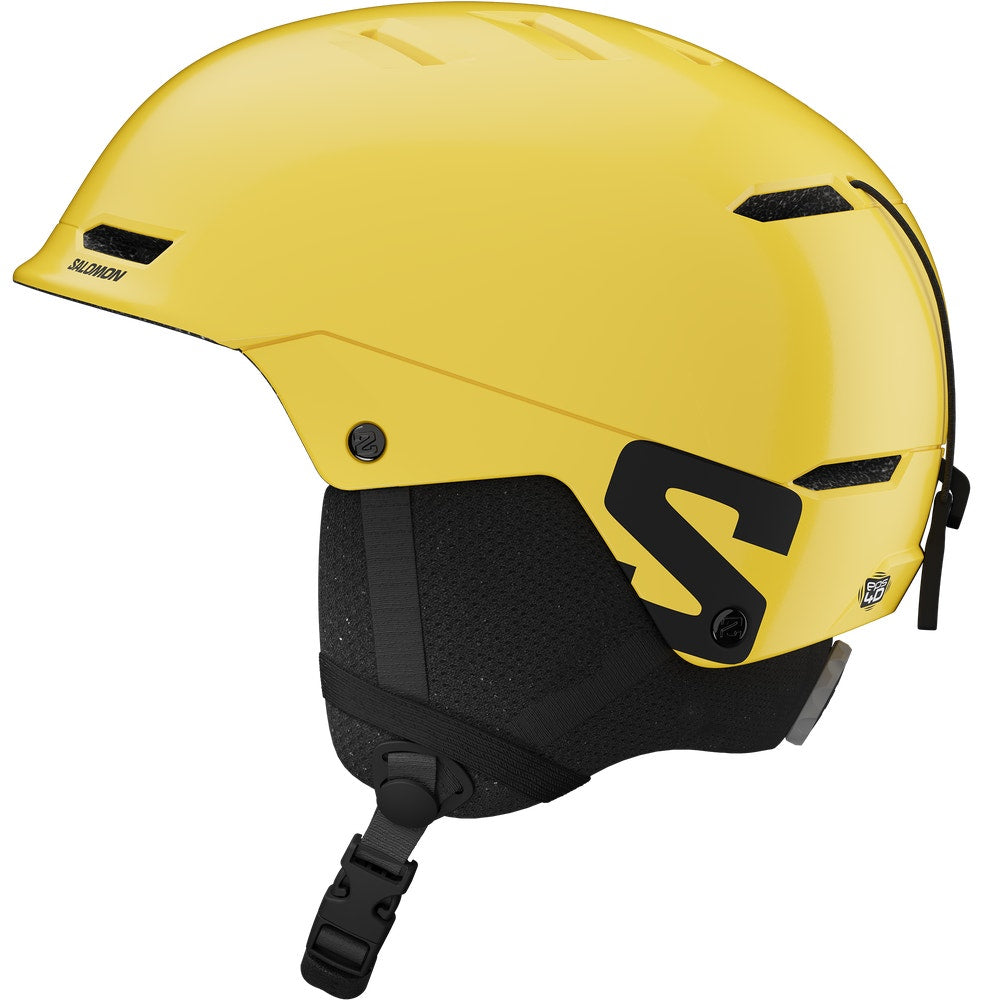 Kids' Adjustable Ski Helmet - Black
