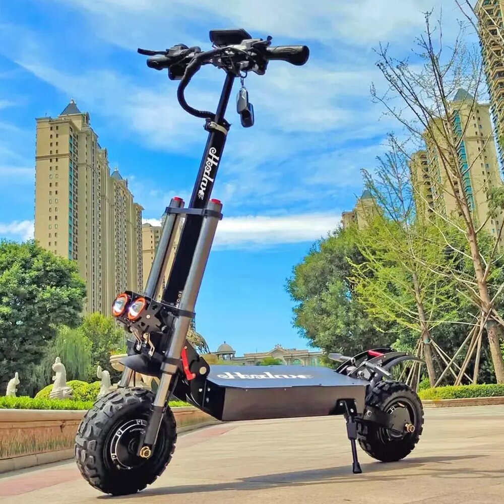 eHoodax Electric Scooter, 5600W Dual Motor, 60V40AH, 11-Inch Tires, Regular Version 20 Miles - HB07