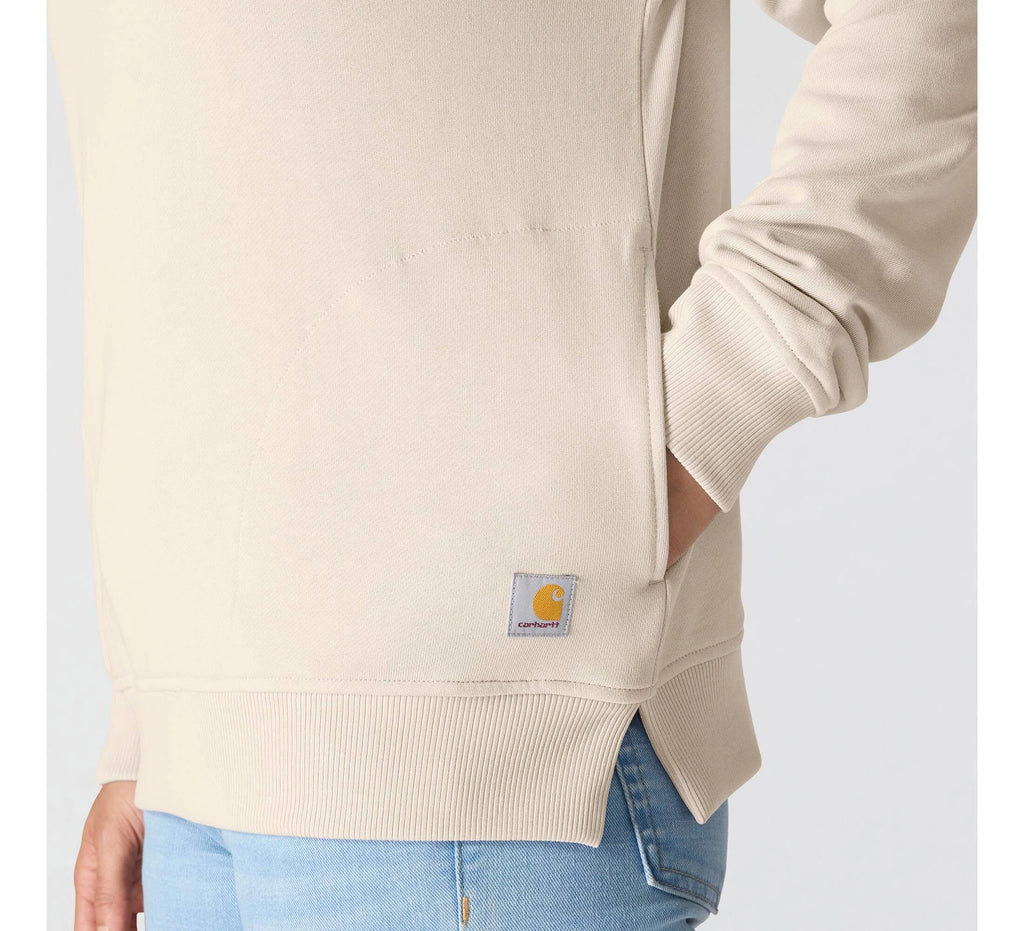 Women's Half-Zip Pullover Sweatshirt - Aqua