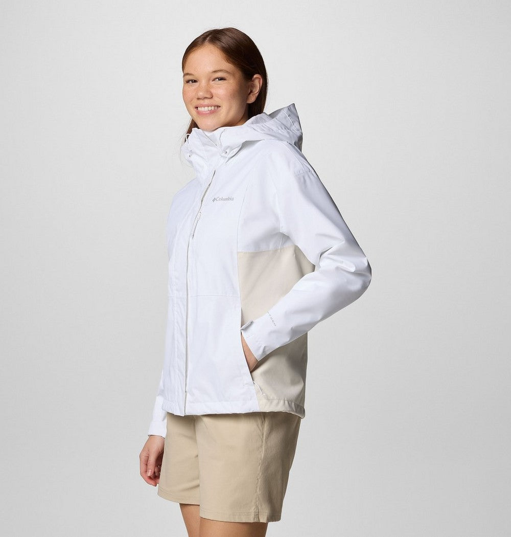 Women's Waterproof Rain Jacket - Coral