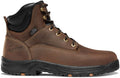 Women's Aluminum Toe Waterproof Work Boot - Brown