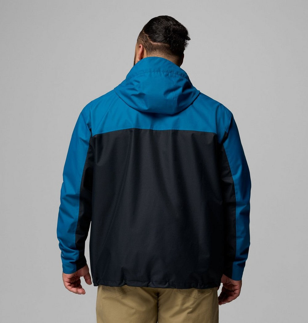 Men's Big Waterproof Rain Jacket - Red