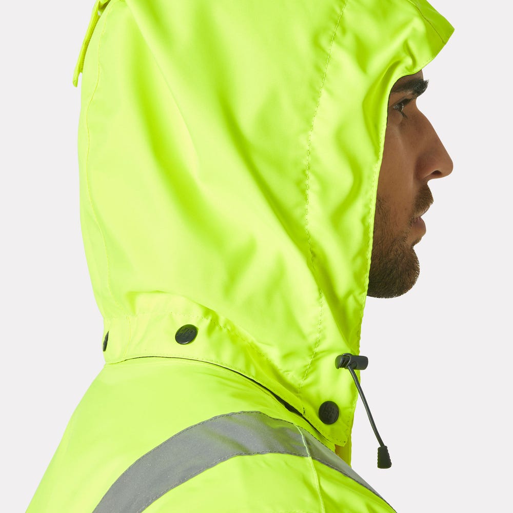 High-Visibility Insulated Winter Jacket - Orange