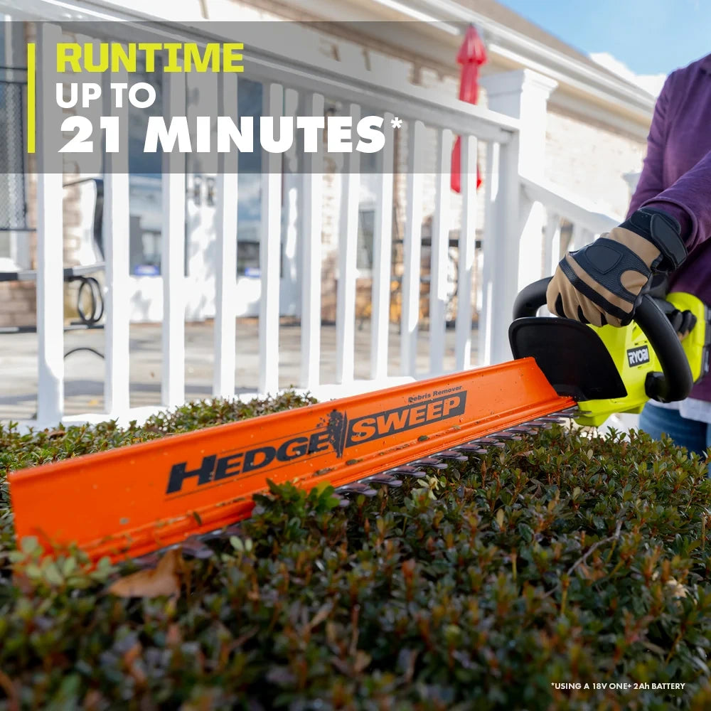 18V 22-Inch Cordless Hedge Trimmer